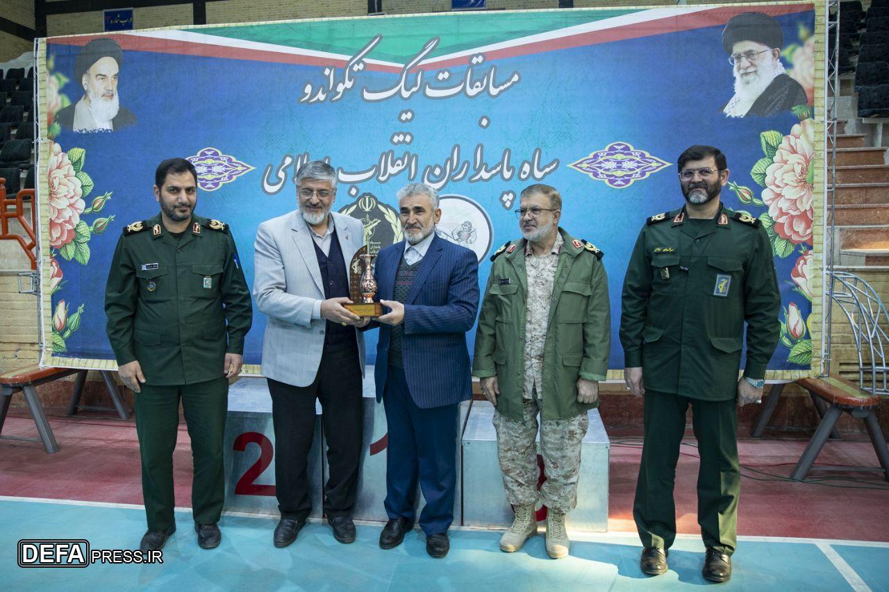 مراسم اختتامیه لیگ تکواندوی سپاه برگزار شد