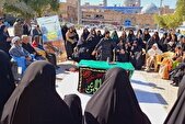 «سقاخانه» درکنار مسجد جامع خرمشهر برپا شد