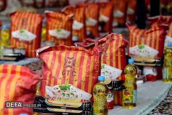 توزیع ۳۲۴۰ بسته معیشتی بین نیازمندان‌