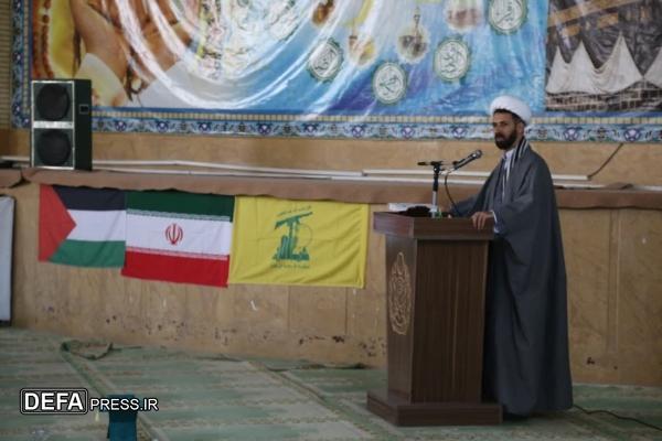 برگزاری گرامیداشت شهید سید حسن نصرالله و شهدای مقاومت در مرکز آموزش توپخانه نزاجا 