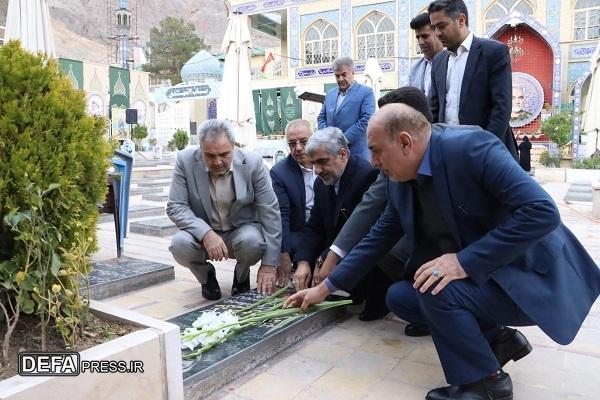 ادای احترام رئیس سازمان آموزش و پرورش استثنایی کشور ‌‌به مقام سردار دل ها+تصاویر