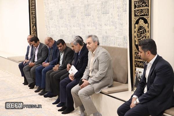 معاون وزیر آموزش و پرورش با خانواده شهید «شیخ علی ایرانمنش» دیدار کرد+تصاویر