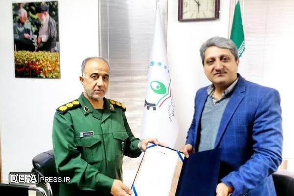 دیدار مديرکل حفظ آثار و نشر ارزش‌های دفاع مقدس خراسان جنوبی با رئیس پارک علم و فناوری استان