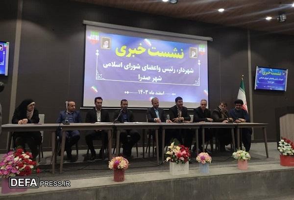 یادمان شهید گمنام شهر صدرا تا اردیبهشت ماه تکمیل می‌شود