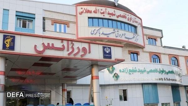 رتبه برتر بیمارستان‌های نیرو‌های مسلح آذربایجان شرقی در کشور