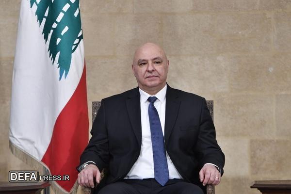 عون: بدون آزادی اراضی لبنان و برپایی کشور فلسطین صلح تحقق نمی‌یابد