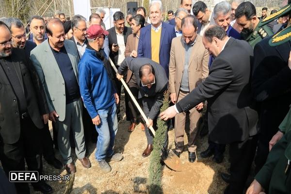 اجرای پویش درختکاری «جان ایران» همزمان با سراسر کشور در گلستان