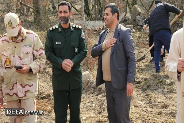 اجرای پویش درختکاری «جان ایران» همزمان با سراسر کشور در گلستان