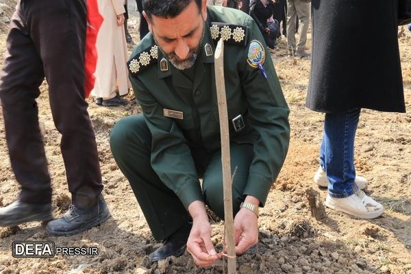 اجرای پویش درختکاری «جان ایران» همزمان با سراسر کشور در گلستان