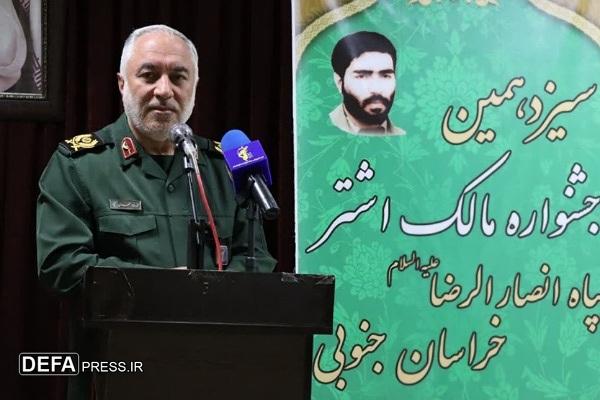 سردار مهدوی فرمانده سپاه انصارالرضا (ع)