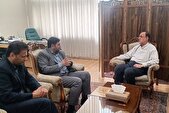 دیدار مدیرعامل موزه ملی انقلاب اسلامی و دفاع مقدس با نایب رئیس مجلس شورای اسلامی