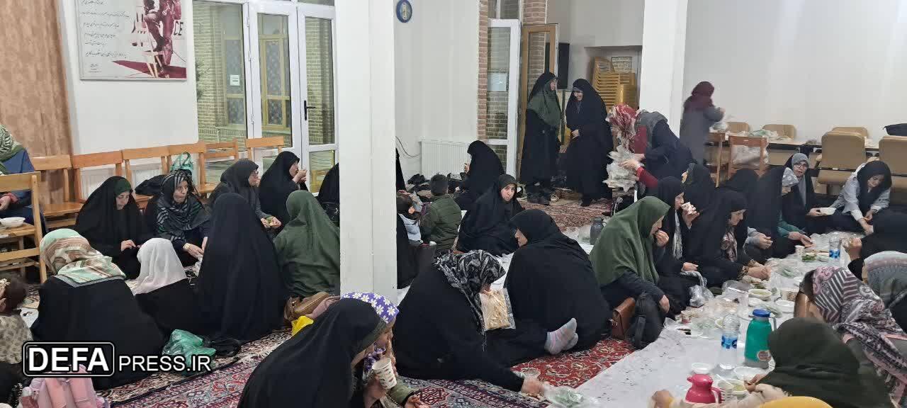 مراسم افطاری کانون خواهران شهدا در قزوین برگزار شد