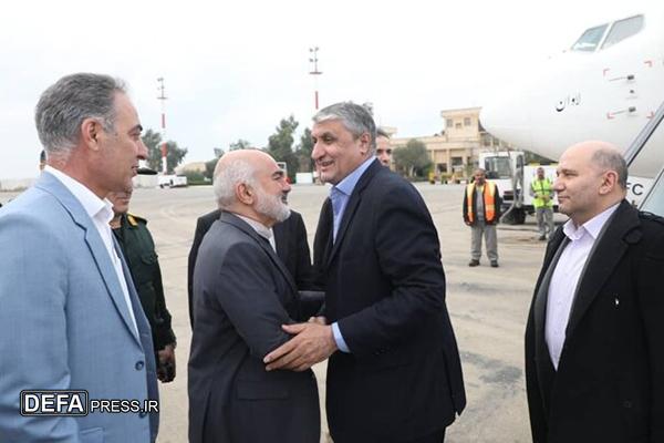 رییس سازمان انرژی اتمی ایران وارد خوزستان شد