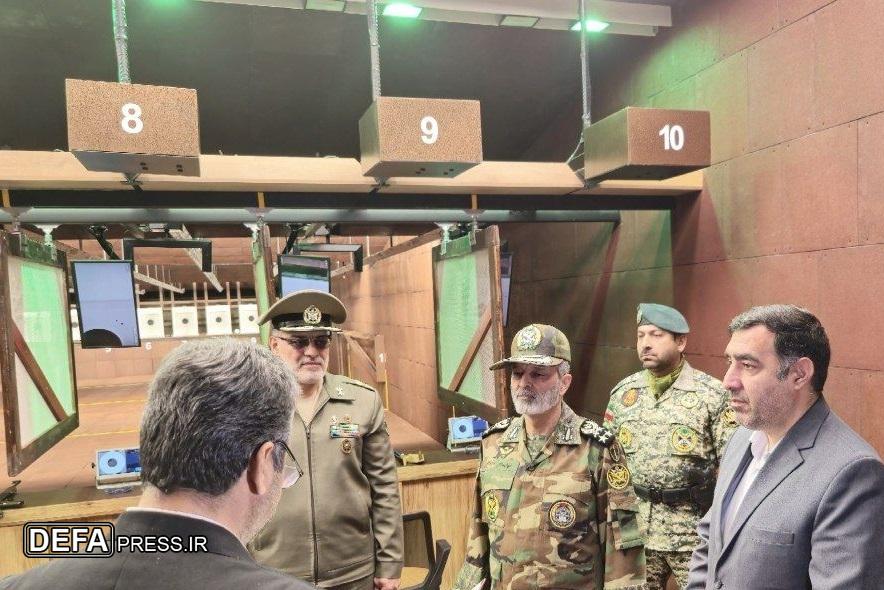 افتتاح سالن تیراندازی دانشگاه جنگ ارتش