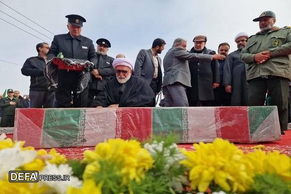 برگزاری آیین افتتاح یادمان شهید گمنام زائرشهر رضوی در مشهد