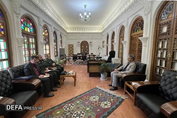 همکاری اداره کل میراث‌فرهنگی و اداره کل بنیاد حفظ آثار و نشر ارزش‌های دفاع‌مقدس و مقاومت خراسان جنوبی