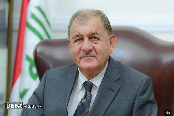 رئیس جمهور عراق: در زمینه ازسرگیری روابط ایران و عربستان، تلاش کردیم