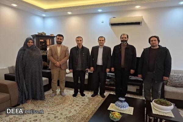 دیدار مدیر عامل نیروگاه شهید سلیمی نکا با خانواده‌های معظم شهدا+ تصاویر