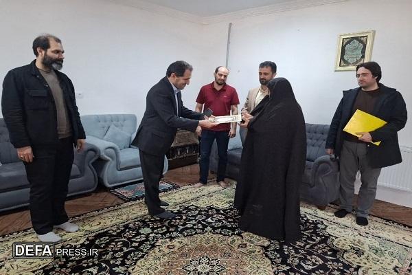 دیدار مدیر عامل نیروگاه شهید سلیمی نکا با خانواده‌های معظم شهدا+ تصاویر