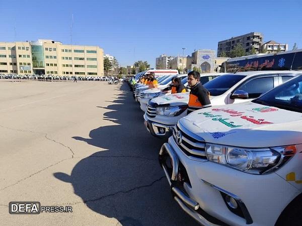 رزمایش طرح ترافیک نوروز ۱۴۰۴ پلیس کرمان آغازشد+تصاویر