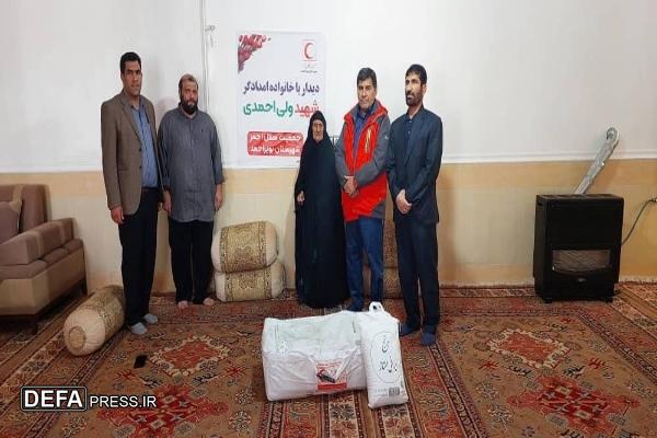 برگزاری برنامه‌های هفته شهدا توسط جمعیت هلال احمر کهگیلویه و بویراحمد + تصاویر
