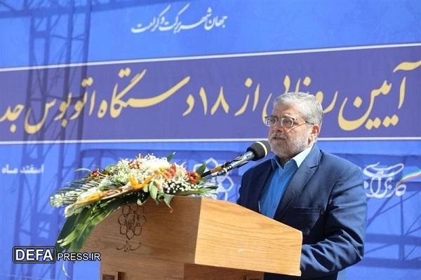 شهردار مشهد: ۱۰۰ دستگاه اتوبوس جدید در سال ۱۴۰۴ به حمل و نقل مشهد افزوده می‌شود