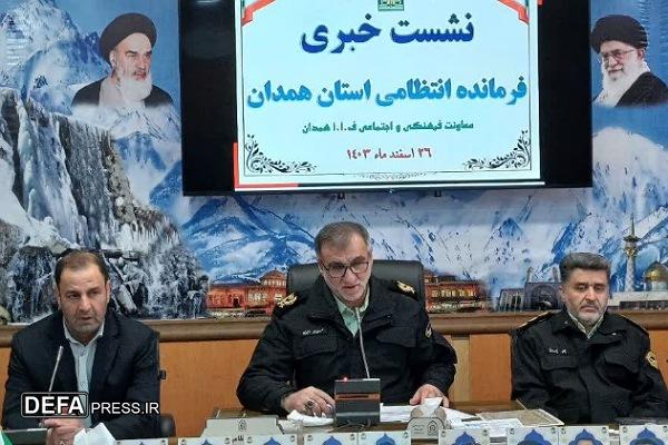 سردار امیری: امنیت خط قرمز پلیس است/ برخورد قاطع با اخلال‌گران چهارشنبه‌سوری
