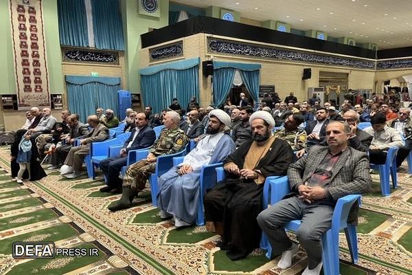 مراسم بزرگداشت هفته شهدا در حسینیه عاشقان ثارالله گرگان برگزار شد