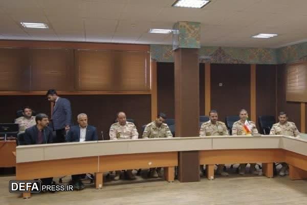 دیدار جانشین هنگ مرزی سرخس با جانشین مرزبان کشور ترکمنستان+ تصاویر