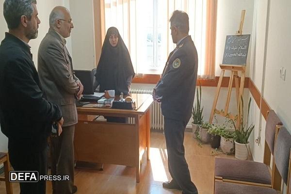 دیدار فرمانده پایگاه پدافند هوایی شهید ظرافتی بابلسر با رئیس بنیاد شهید و امور ایثارگران شهرستان+ تصاویر