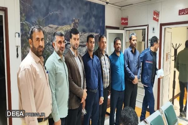 اهدای خون کارکنان تیپ ۴۸ فتح کهگیلویه و بویراحمد در ماه مبارک رمضان