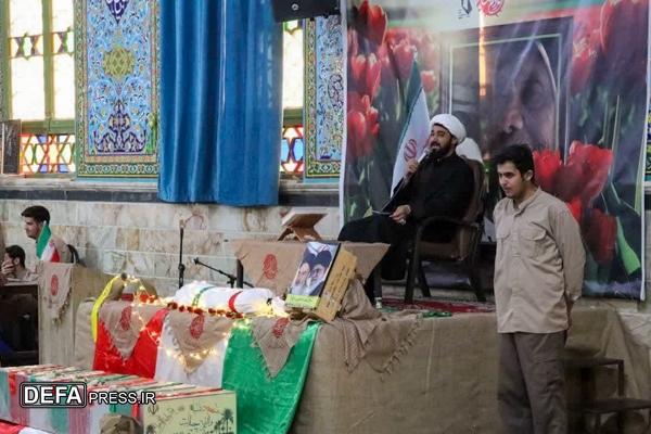 اولین یادواره یازده شهید مفقودالاثر و یازده شهید گمنام در شهرستان ابرکوه برگزار شد+تصاویر