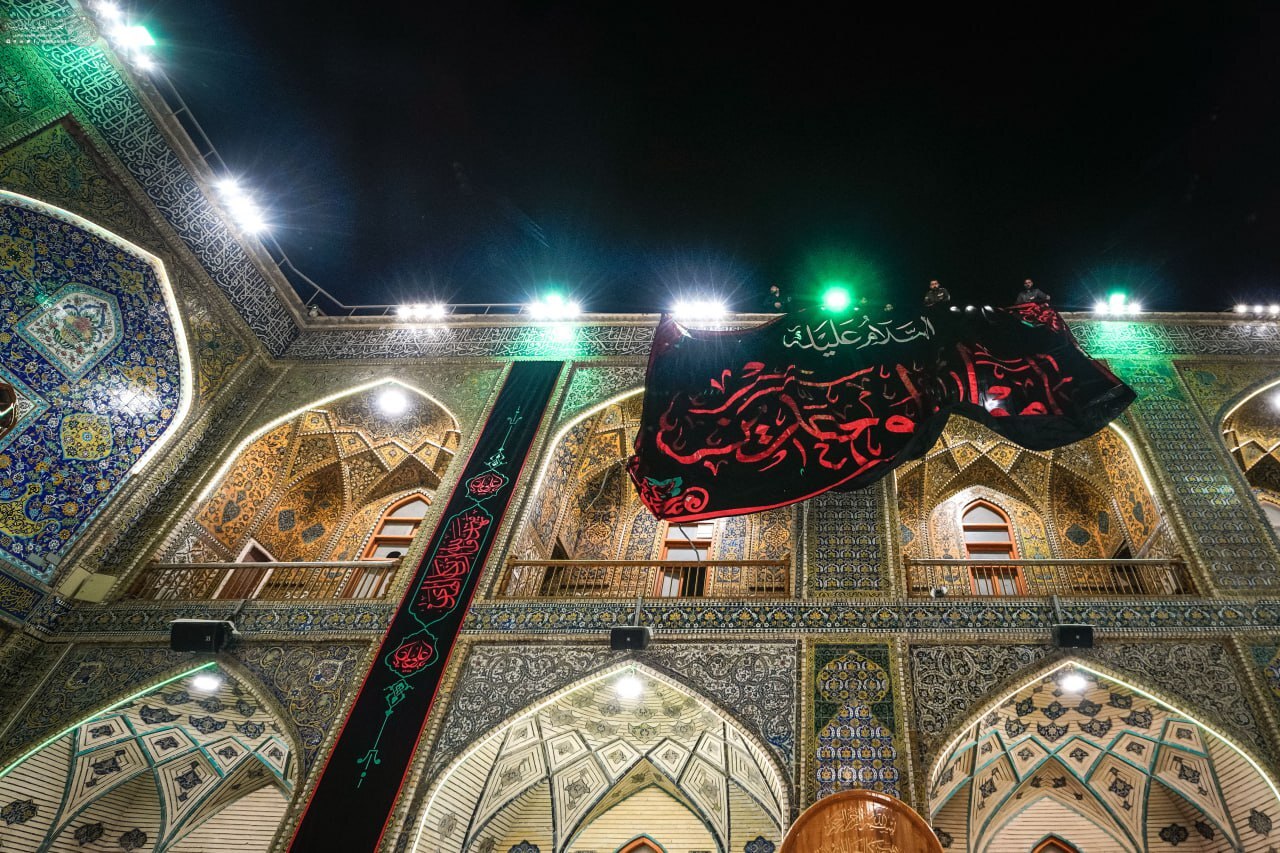 عتبه علوی آماده ایام شهادت حضرت امیرالمؤمنین (ع) شد+ فیلم و تصاویر