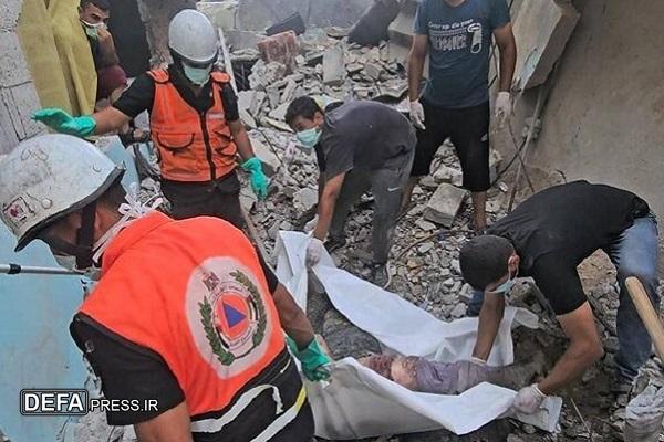 به آتش کشیدن چادر‌ها و پناهگاه آوارگان فلسطینی در غزه
