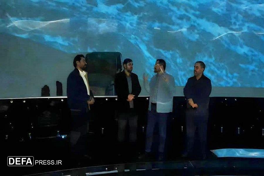 بازدید مدیرعامل موزه ملی انقلاب اسلامی و دفاع مقدس از لوکیشن برنامه تلویزیونی