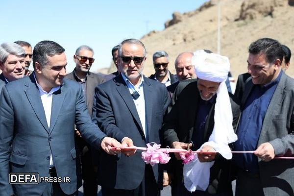 آیین بهره برداری از ۸ کیلومتر باند دوم محور قاین – ابراهیم‌آباد – کالشور