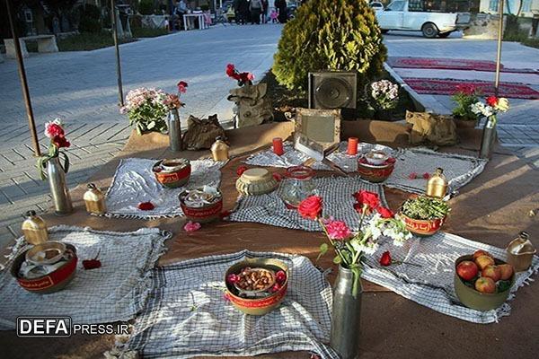 مراسم تحویل سال نو در یادمان‌های دفاع مقدس خوزستان