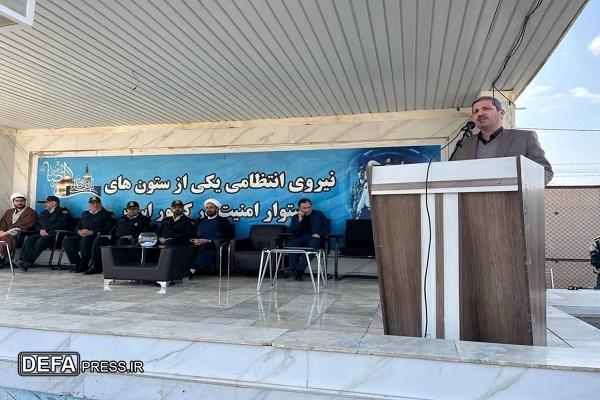 فرماندار سبزوار: فراجا نماد انضباط، مهربانی و مسئولیت است