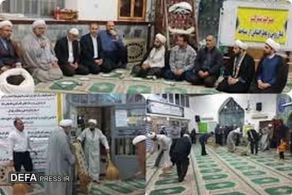 غبارروبی مساجد، سنت حسنه گلستانی‌ها در آستانه ماه رمضان