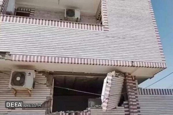 انفجار بمب صوتی در بنیاد مسکن چابهار