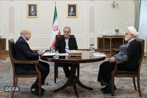 برگزاری جلسه سران قوا به میزبانی رئیس جمهور