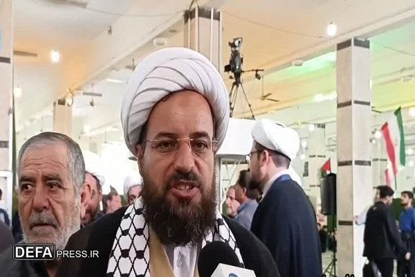 حجت الاسلام عبدی: راه مقاومت، مسیری برگشت‌ناپذیر و تا تحقق آزادی و عدالت ادامه خواهد داشت