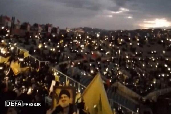 بازتاب حضور گسترده مردمی در مراسم تشییع شهدای مقاومت در رسانه روسی