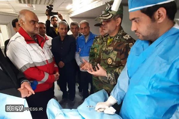 رزمایش تخصصی بهداشت و درمان نیروی زمینی ارتش در خراسان جنوبی اجرا شد+ تصاویر
