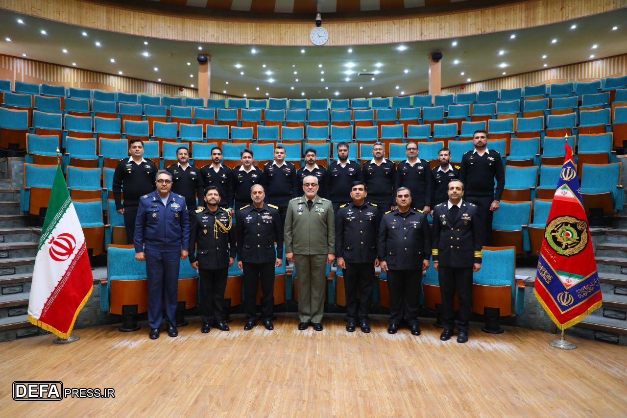 بازدید هیئت عالی رتبه ارتش پاکستان از دانشگاه فرماندهی و ستاد ارتش