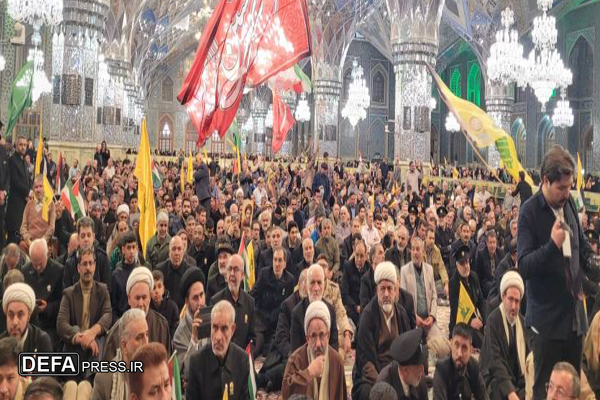 برگزاری مراسم گرامیداشت شهدای مقاومت در حرم مطهر رضوی
