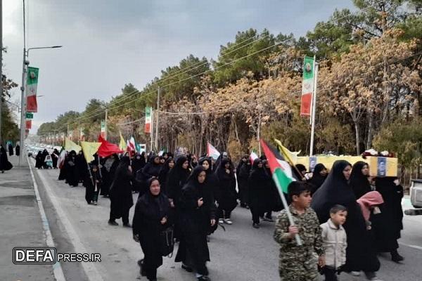 تشییع نمادین دبیران کل شهید حزب‌الله در کرمان+تصاویر