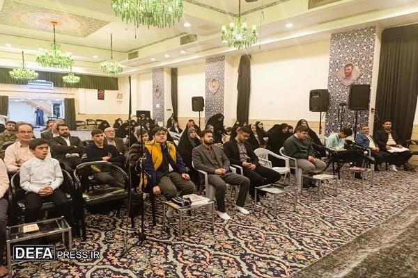 تجدیدمیثاق قاریان و حافظان مجموعه قرآنی انصارالحیدر مشهد با سید مقاومت+ تصاویر