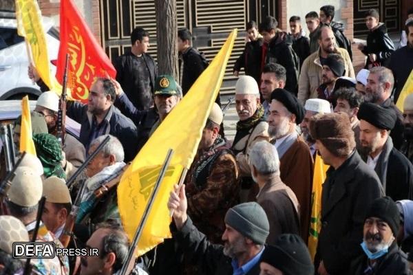 مراسم بزرگداشت شهدای مقاومت در بروجرد برگزار شد