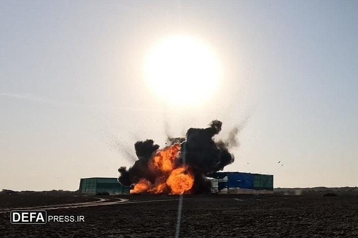 پهپاد «آرش» هدف خود را منهدم کرد 